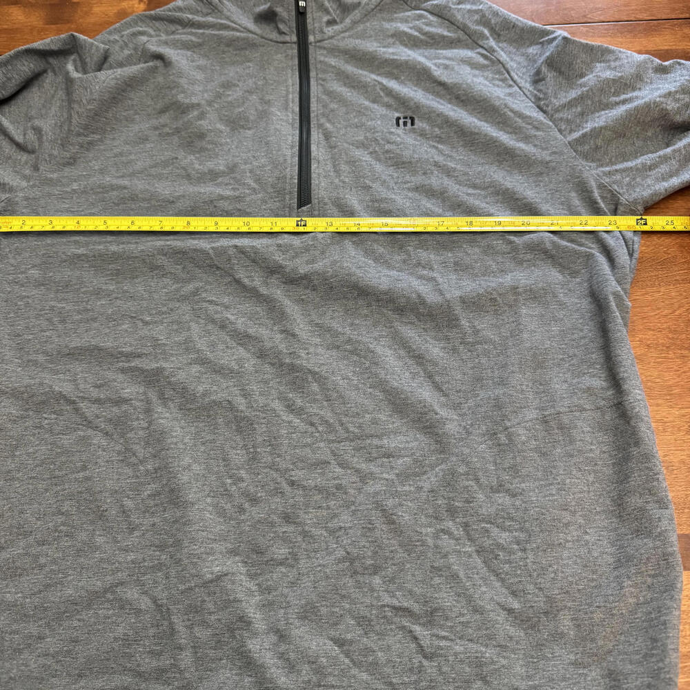 Travis Mathew x Coors Light, Quarter Zip Long Sleeve, Gray Mens XXL - Picture 5 of 7